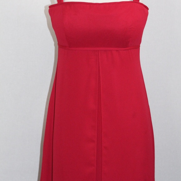 David's Bridal Red Gown - Picture 7 of 11